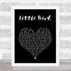Annie Lennox Little Bird Black Heart Song Lyric Art Print