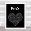 Amy Macdonald Pride Black Heart Song Lyric Art Print
