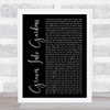 Elevation Worship feat. Brandon Lake Graves Into Gardens Black Script Song Lyric Art Print