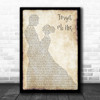 The Civil Wars Forget Me Not Man Lady Dancing Song Lyric Art Print