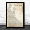 Brad Paisley Perfect Storm Man Lady Dancing Song Lyric Art Print