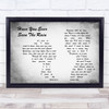 Creedence Clearwater Revival Have You Ever Seen The Rain Man Lady Couple Grey Song Lyric Art Print