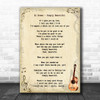 Al Green Simply Beautiful Song Lyric Music Wall Art Print