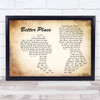 Rachel Platten Better Place Man Lady Couple Song Lyric Art Print