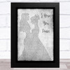 Lee Ann Womack I Hope You Dance Lesbian Couple Two Ladies Dancing Grey Song Lyric Art Print