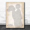 Kerri Brown A Letter to My Daughter Mother & Child Song Lyric Art Print