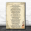 Belinda Carlisle Heaven Is A Place On Earth Song Lyric Music Wall Art Print