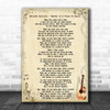 Belinda Carlisle Heaven Is A Place On Earth Song Lyric Music Wall Art Print