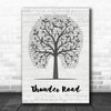 Bruce Springsteen Thunder Road Music Script Tree Song Lyric Art Print