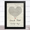 Soulja Boy Crank That (Soulja Boy) Script Heart Song Lyric Art Print