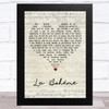 José Carreras La Bohème Script Heart Song Lyric Art Print