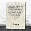Juice WRLD Maze Script Heart Song Lyric Art Print