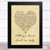 Cigarettes After Sex Nothing's Gonna Hurt You Baby Vintage Heart Song Lyric Art Print