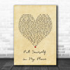 The Elgins Put Yourself in My Place Vintage Heart Song Lyric Art Print