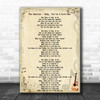 The Beatles Baby, You're A Rich Man Song Lyric Music Wall Art Print