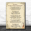 The Beatles She Came In Through The Bathroom Window Song Lyric Music Wall Art Print