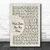 Alter Bridge Words Darker Than Their Wings Vintage Script Song Lyric Art Print