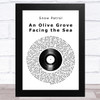 Snow Patrol An Olive Grove Facing the Sea Vinyl Record Song Lyric Art Print