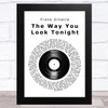 Frank Sinatra This Is My Lovely Day Vinyl Record Song Lyric Art Print