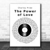 Charley Pride The Power of Love Vinyl Record Song Lyric Art Print