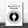 Mac DeMarco My Kind of Woman Vinyl Record Song Lyric Art Print