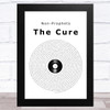 Non-Prophets The Cure Vinyl Record Song Lyric Art Print