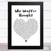 Rancid Who Would've Thought White Heart Song Lyric Art Print