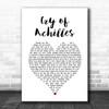 Alter Bridge Cry of Achilles White Heart Song Lyric Art Print