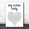 The Tremeloes My Little Lady White Heart Song Lyric Art Print