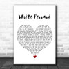 Frank Ocean White Ferrari White Heart Song Lyric Art Print