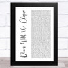 Aaliyah Down With the Clique White Script Song Lyric Art Print Aaliyah Down With the Clique White Script Song Lyric Art Print