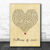 Adam Lambert Outlaws of Love Vintage Heart Decorative Wall Art Gift Song Lyric Print