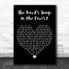 Blind Guardian The Bard's Song In the Forest Black Heart Decorative Gift Song Lyric Print