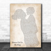 Boney M Brown Girl In The Ring Mother & Child Decorative Wall Art Gift Song Lyric Print
