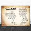 Bruno Mars Count On Me Man Lady Couple Decorative Wall Art Gift Song Lyric Print