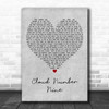 Bryan Adams Cloud Number Nine Grey Heart Decorative Wall Art Gift Song Lyric Print