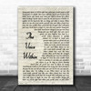 Christina Aguilera The Voice Within Vintage Script Decorative Wall Art Gift Song Lyric Print