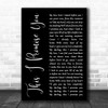 Donna Taggart This I promise you Black Script Decorative Wall Art Gift Song Lyric Print