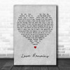 Hillary Scott Love Remains Grey Heart Decorative Wall Art Gift Song Lyric Print