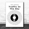Jack Johnson Traffic In The Sky Vinyl Record Decorative Wall Art Gift Song Lyric Print