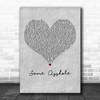 Jelly Roll Same Asshole Grey Heart Decorative Wall Art Gift Song Lyric Print