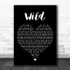 John Legend & Gary Clark Jr Wild Black Heart Decorative Wall Art Gift Song Lyric Print