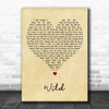 John Legend & Gary Clark Jr Wild Vintage Heart Decorative Wall Art Gift Song Lyric Print