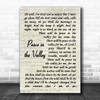 Johnny Cash Peace in the Valley Vintage Script Decorative Wall Art Gift Song Lyric Print