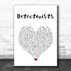 Johnny Flynn Detectorists White Heart Decorative Wall Art Gift Song Lyric Print