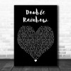 Katy Perry Double Rainbow Black Heart Decorative Wall Art Gift Song Lyric Print