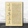 Lauryn Hill Bob Marley Turn Your Lights Down Low Rustic Script Song Lyric Print