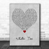 Lil Peep White Tee Grey Heart Decorative Wall Art Gift Song Lyric Print