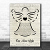 Linkin Park One More Light Music Script Angel Decorative Wall Art Gift Song Lyric Print