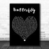 Mariah Carey Butterfly Black Heart Decorative Wall Art Gift Song Lyric Print